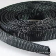 Hot selling PET cable accessories expandable braided sleeving